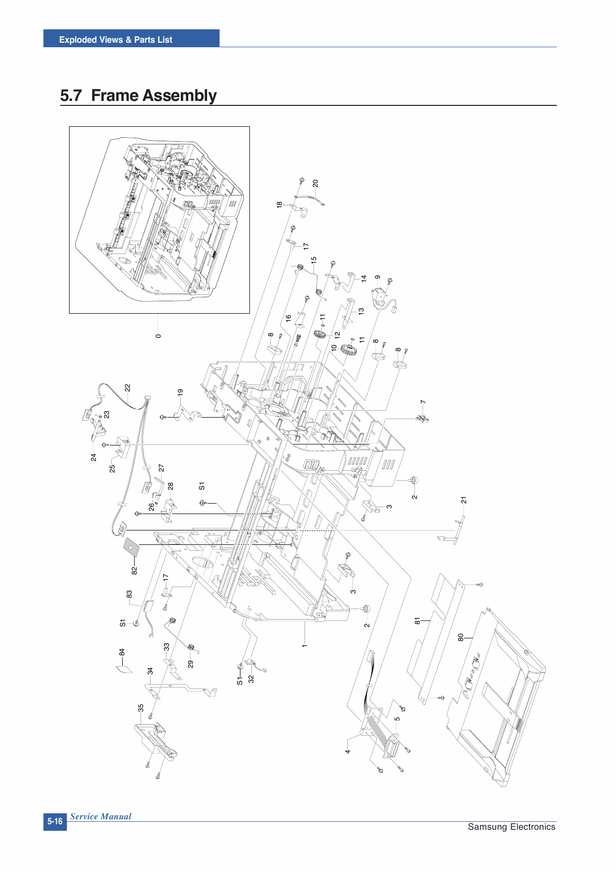 Samsung Digital-Color-Laser-MFP CLX-2160 2160N Parts and Service-5